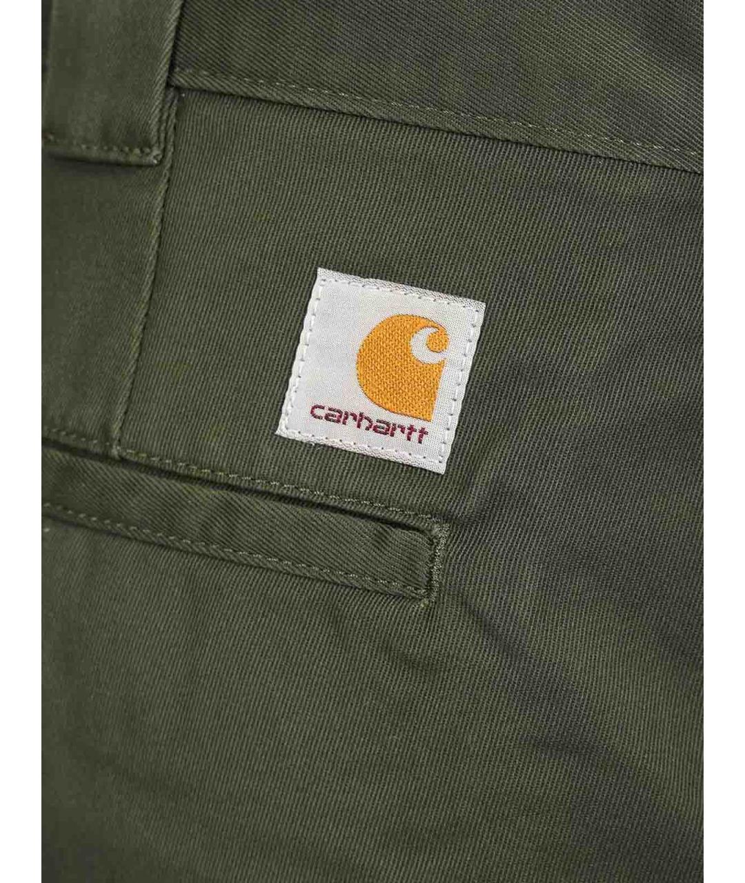 CARHARTT Зеленые повседневные брюки, фото 5