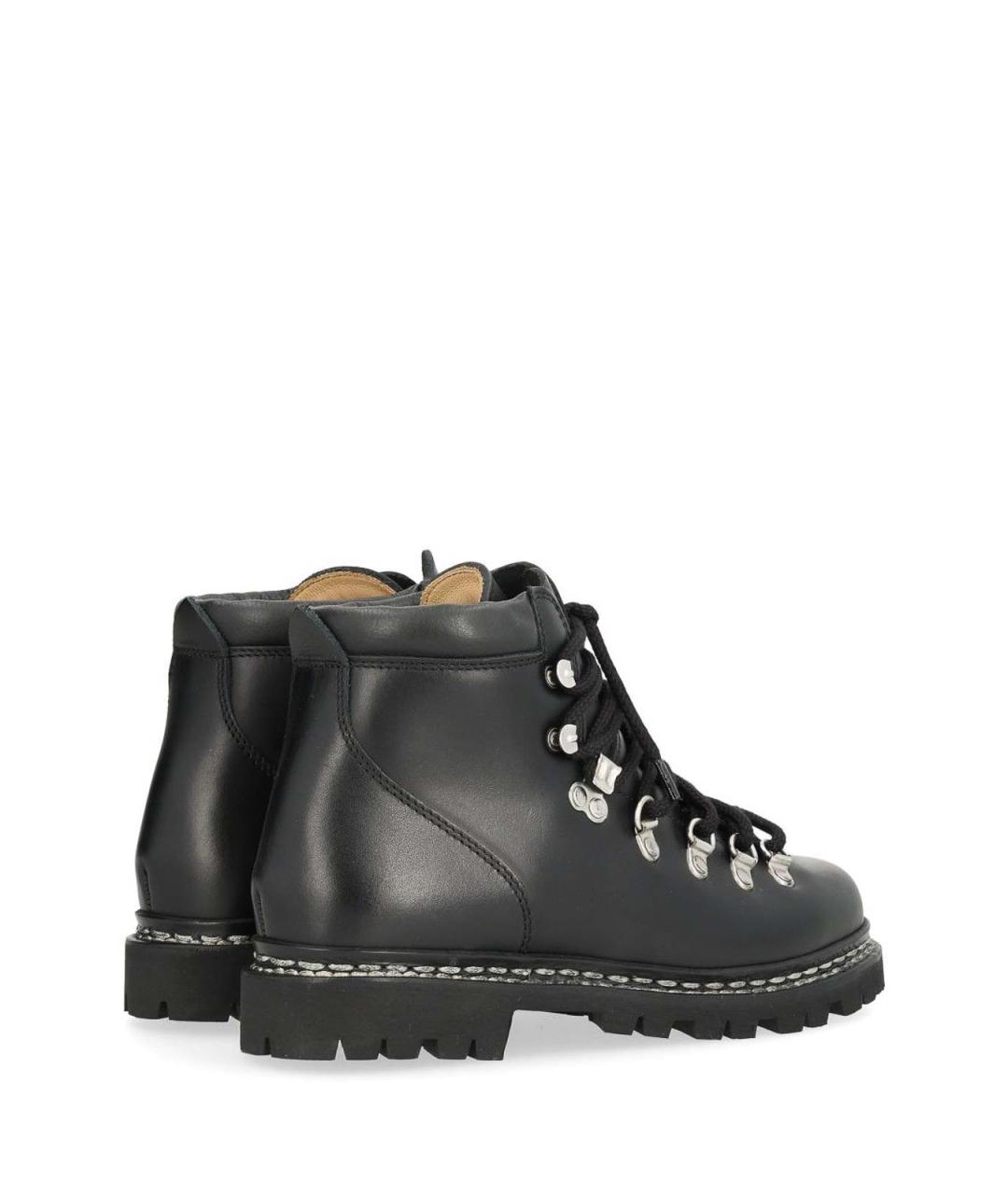 PARABOOT Черные кожаные ботинки, фото 3