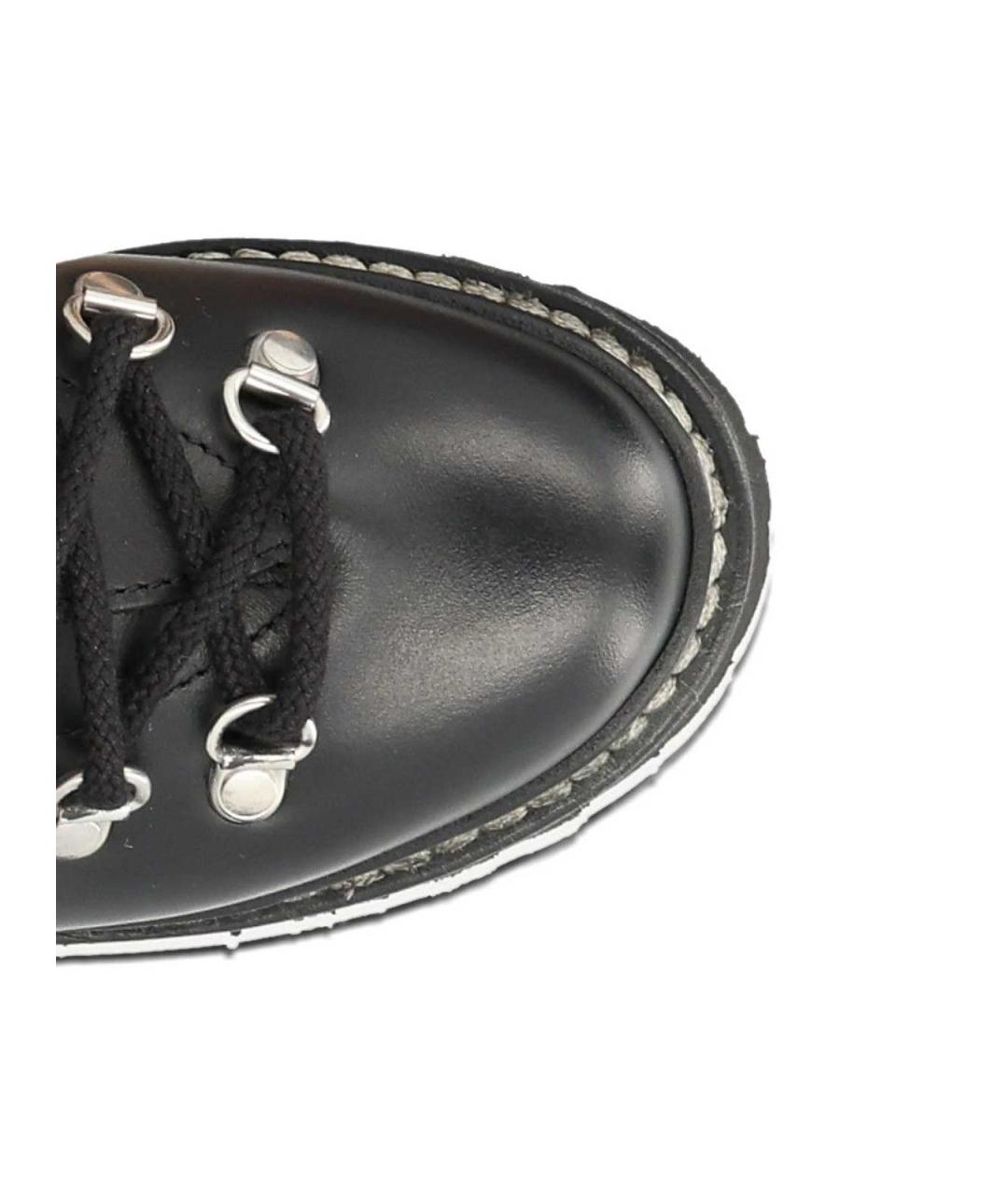 PARABOOT Черные кожаные ботинки, фото 4