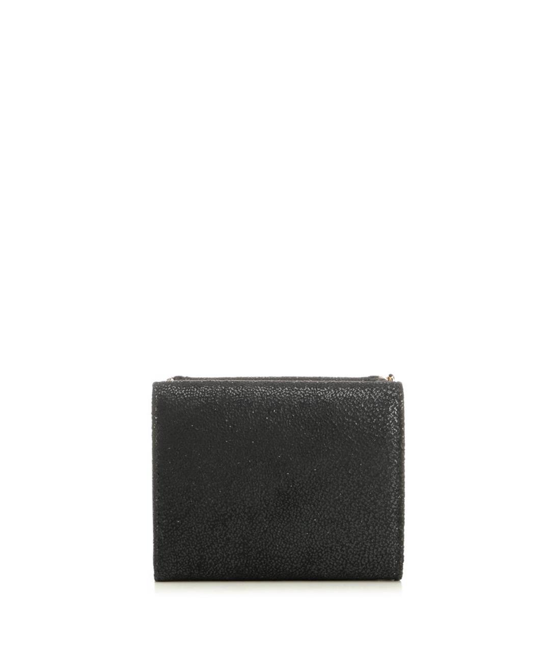 STELLA MCCARTNEY Черный кожаный кошелек, фото 3