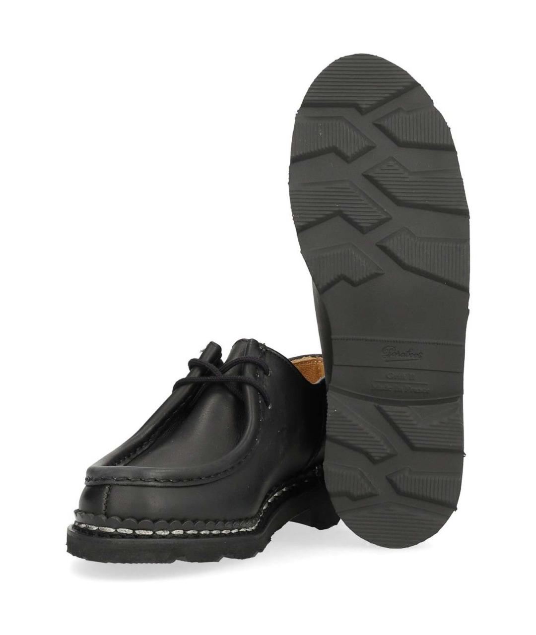PARABOOT Черные кожаные брогги и оксфорды, фото 5