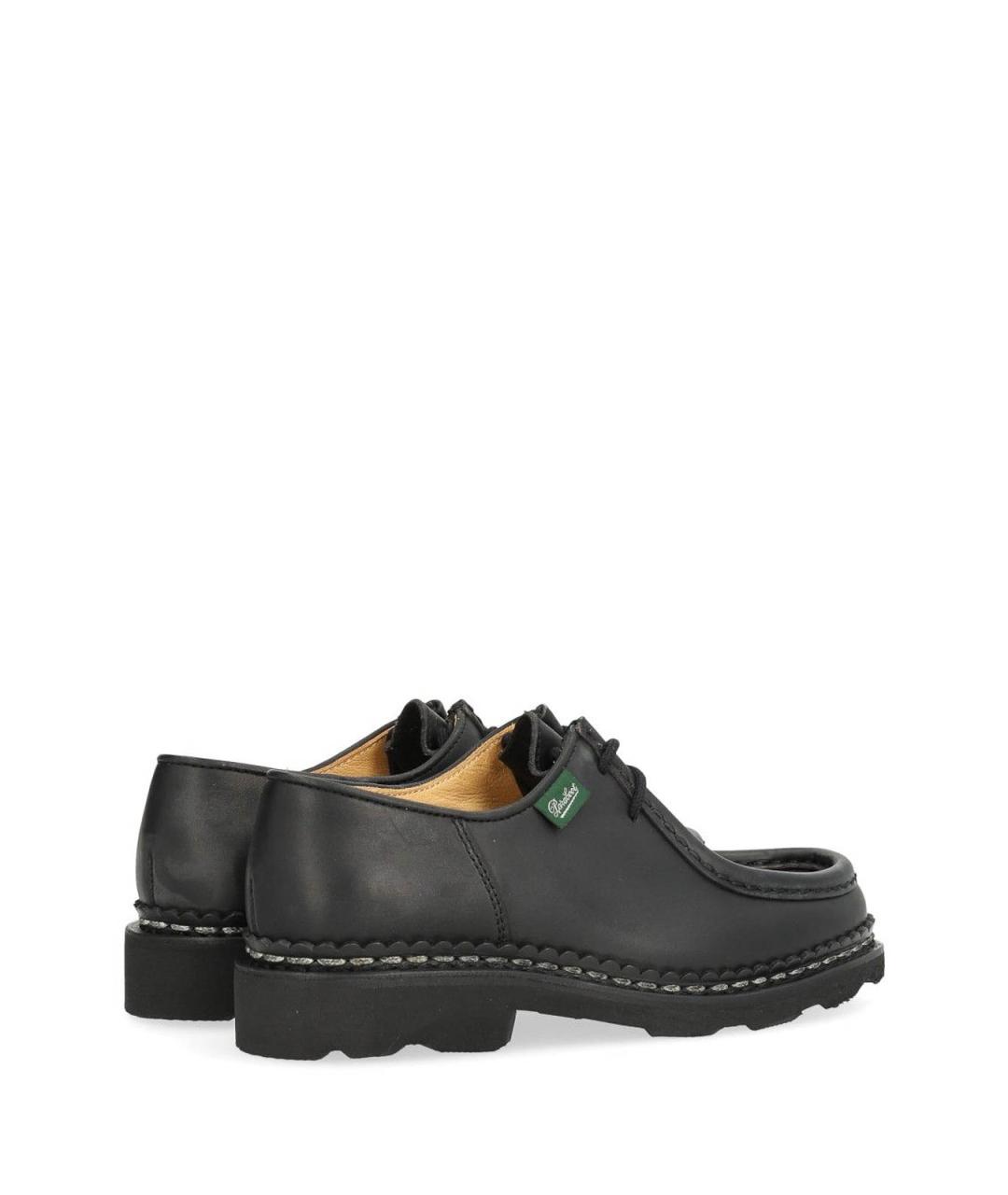 PARABOOT Черные кожаные брогги и оксфорды, фото 3