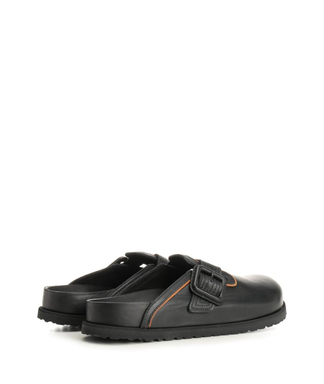 BIRKENSTOCK Черные кожаные сандалии, фото 3