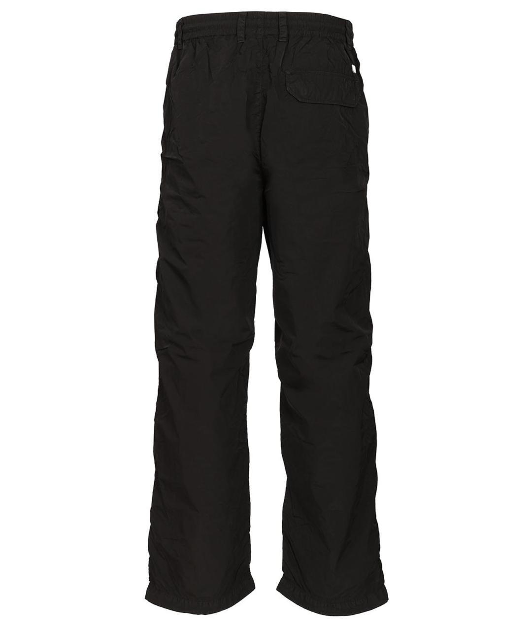 CP COMPANY Черные полиамидовые повседневные брюки, фото 2