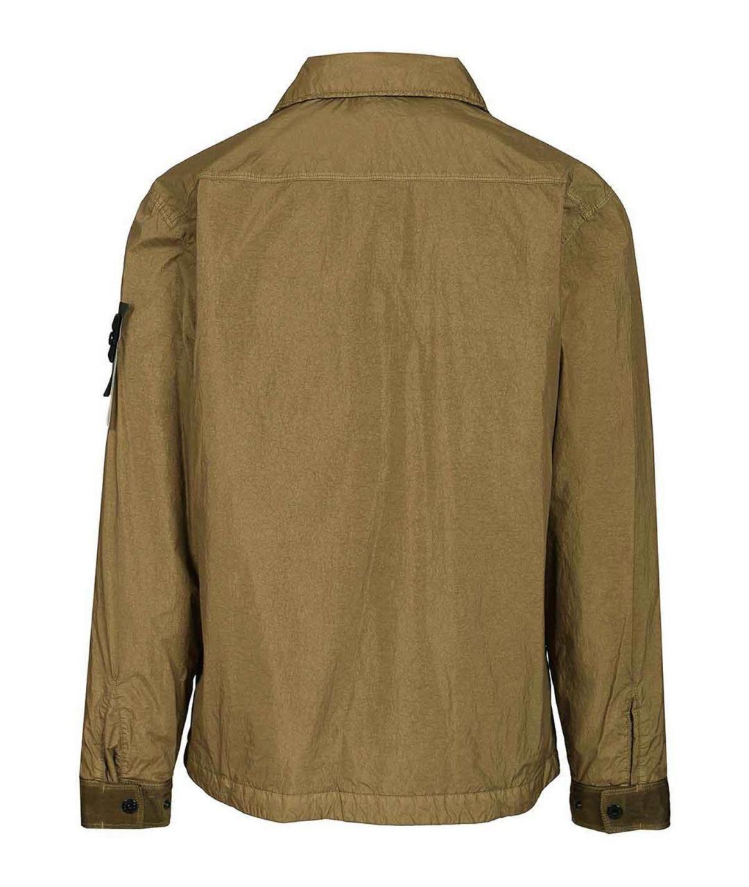 STONE ISLAND Зеленая куртка, фото 2