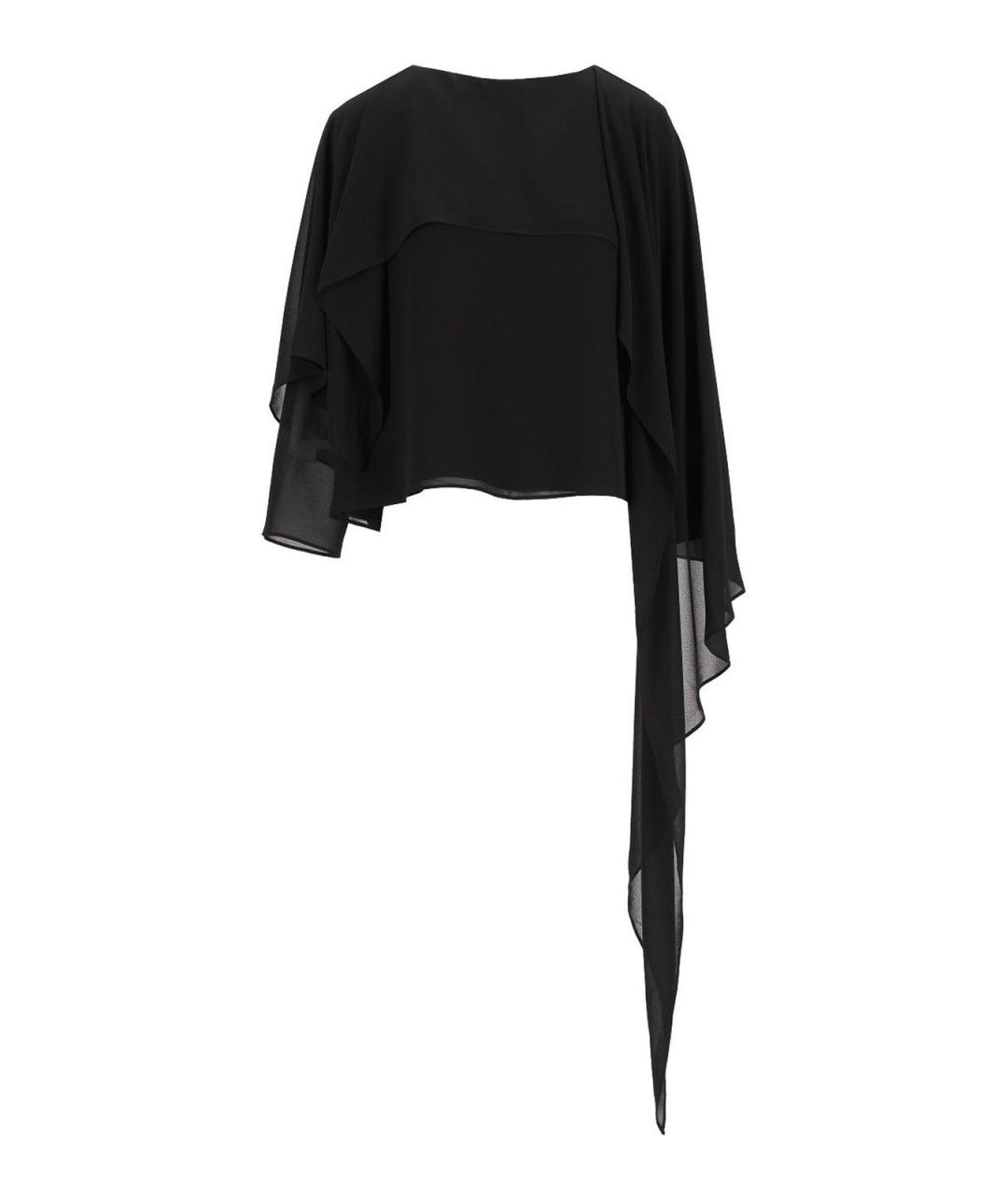 MM6 MAISON MARGIELA Черная полиэстеровая блузы, фото 1