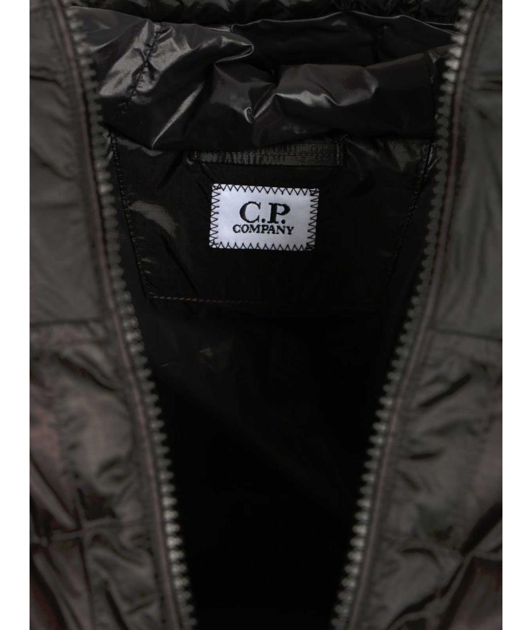 CP COMPANY Черный синтетический пуховик, фото 4
