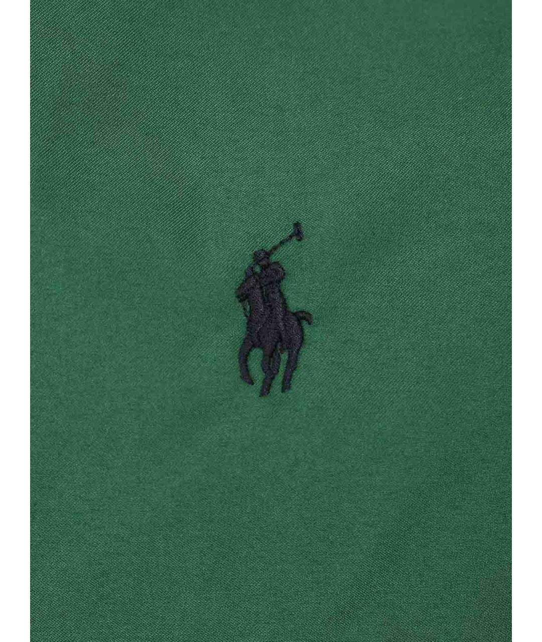 POLO RALPH LAUREN Зеленая полиэстеровая куртка, фото 6