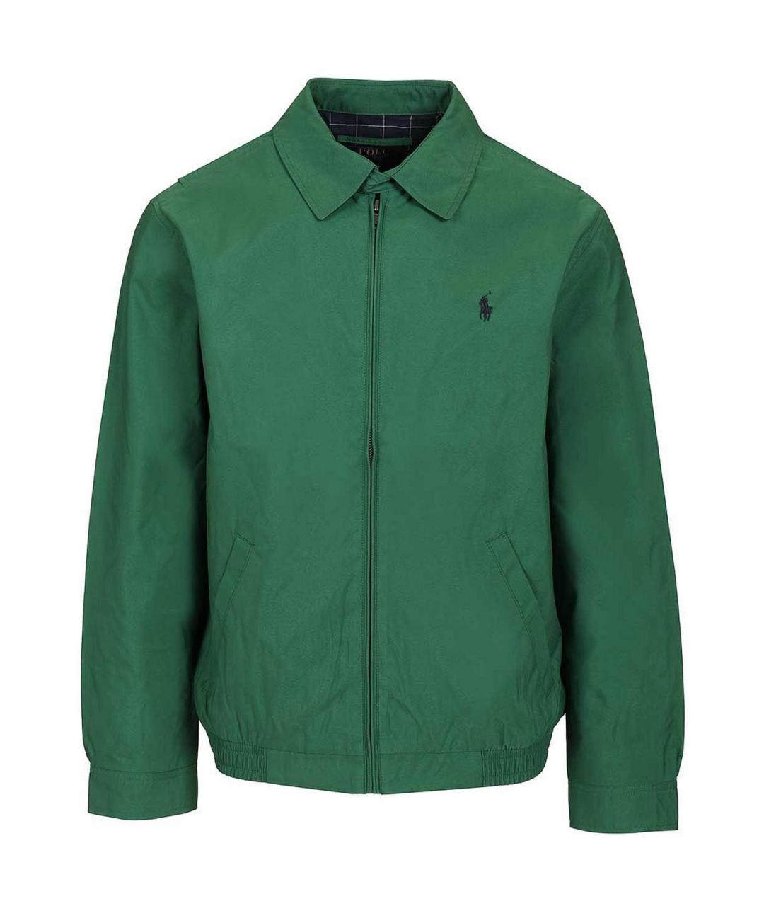 POLO RALPH LAUREN Зеленая полиэстеровая куртка, фото 1