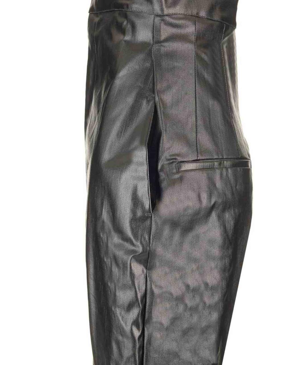 RICK OWENS Черные деним прямые брюки, фото 5