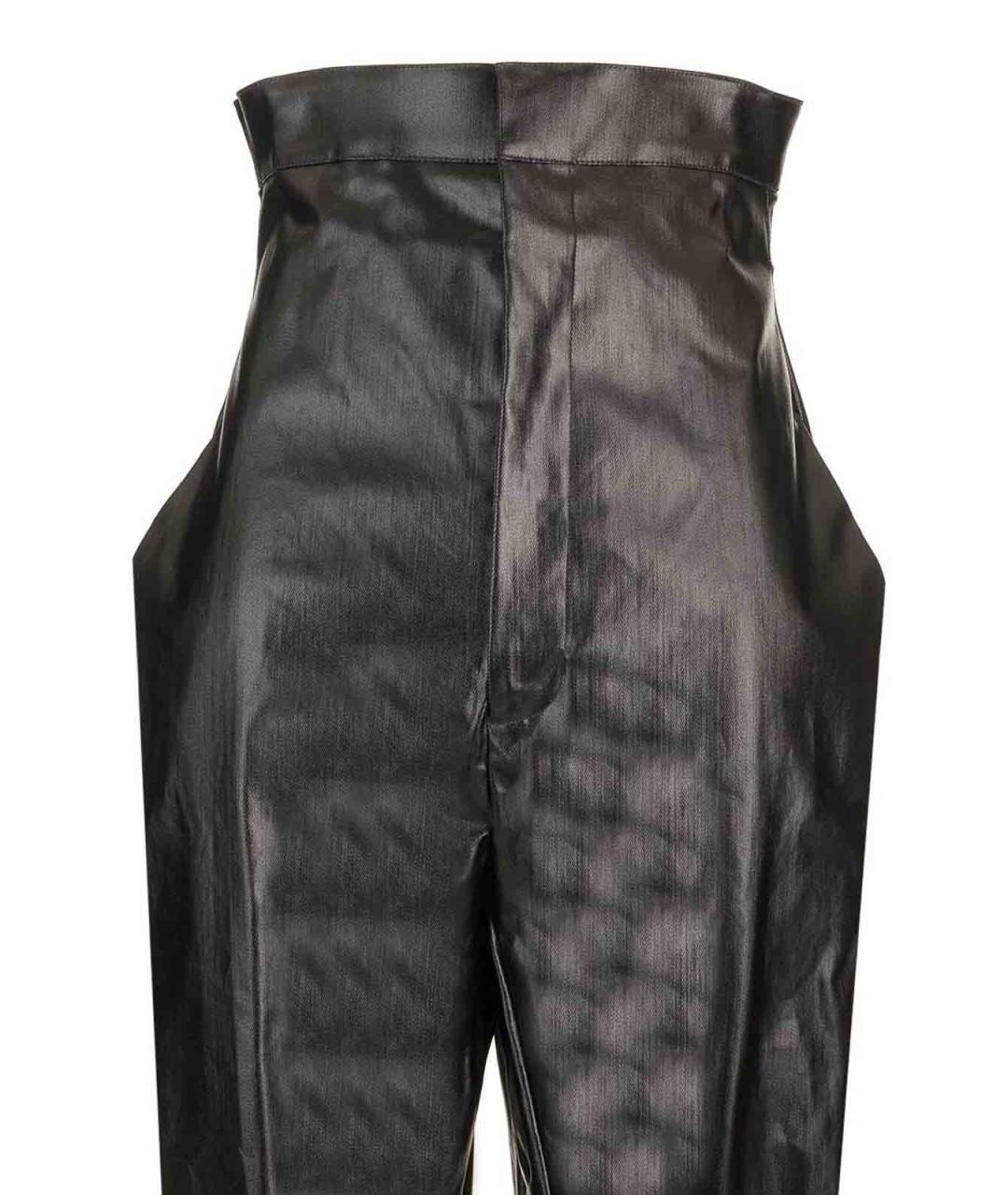RICK OWENS Черные деним прямые брюки, фото 4