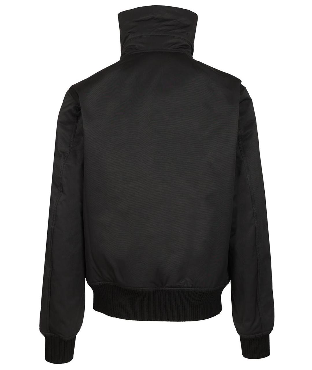 RICK OWENS Черная хлопковая куртка, фото 2