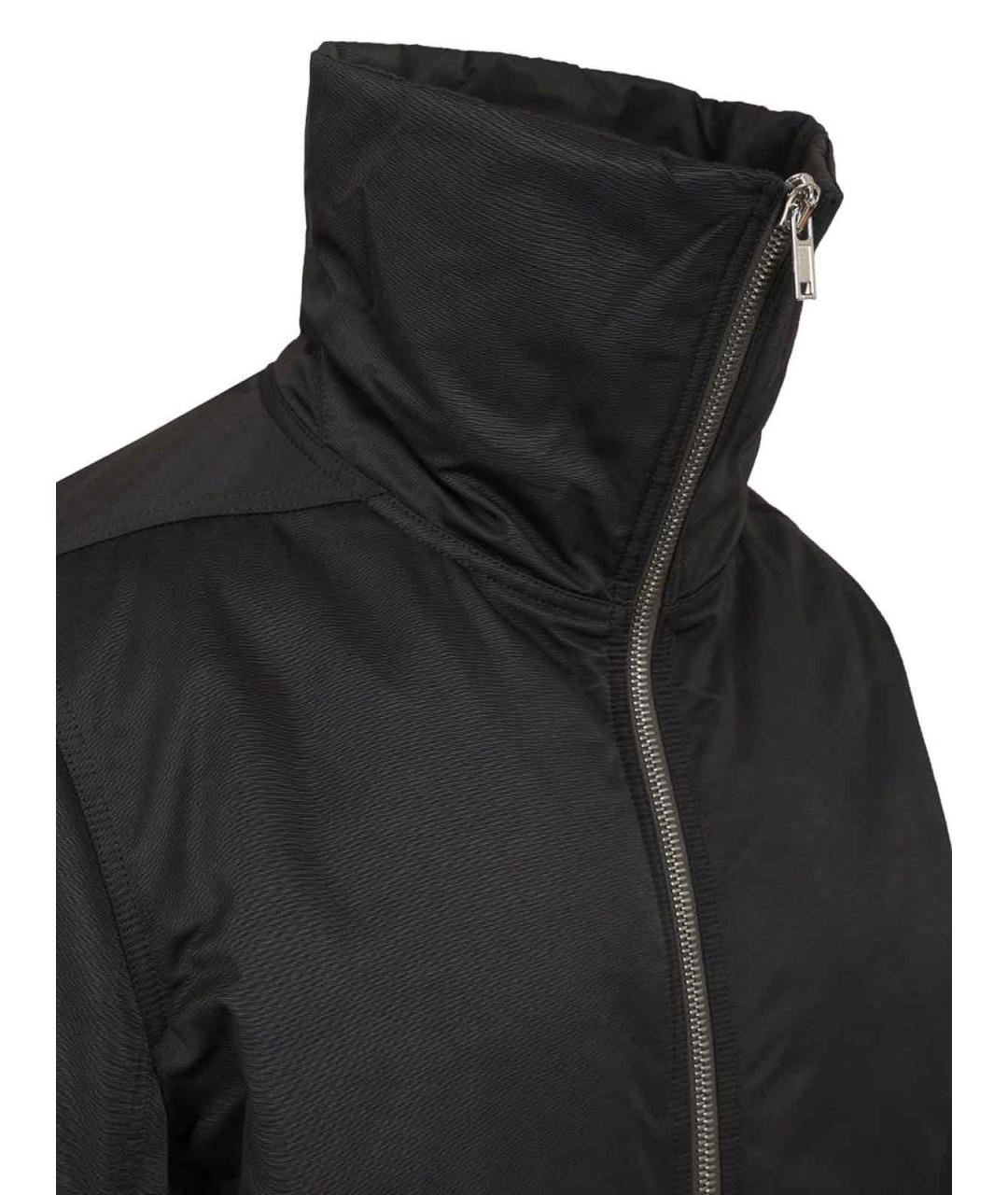 RICK OWENS Черная хлопковая куртка, фото 4