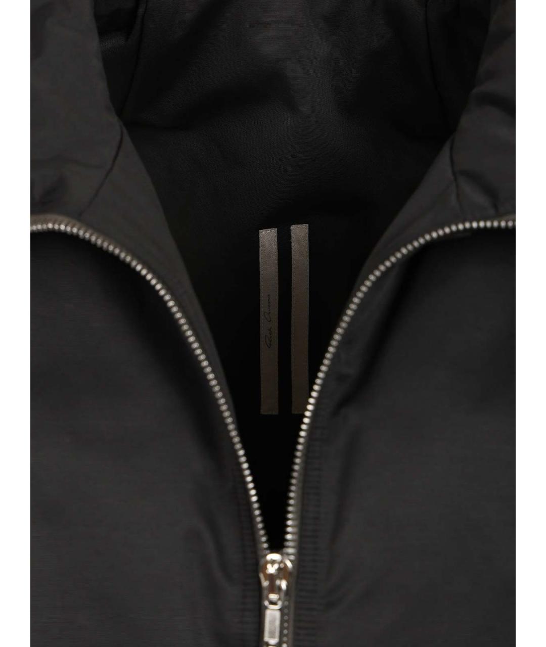 RICK OWENS Черная хлопковая куртка, фото 3