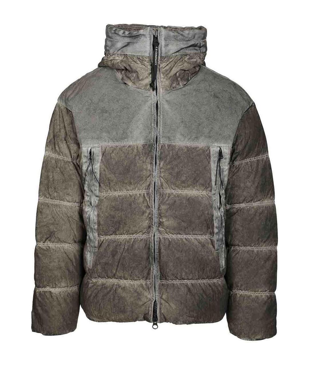 CP COMPANY Черный пуховик, фото 1