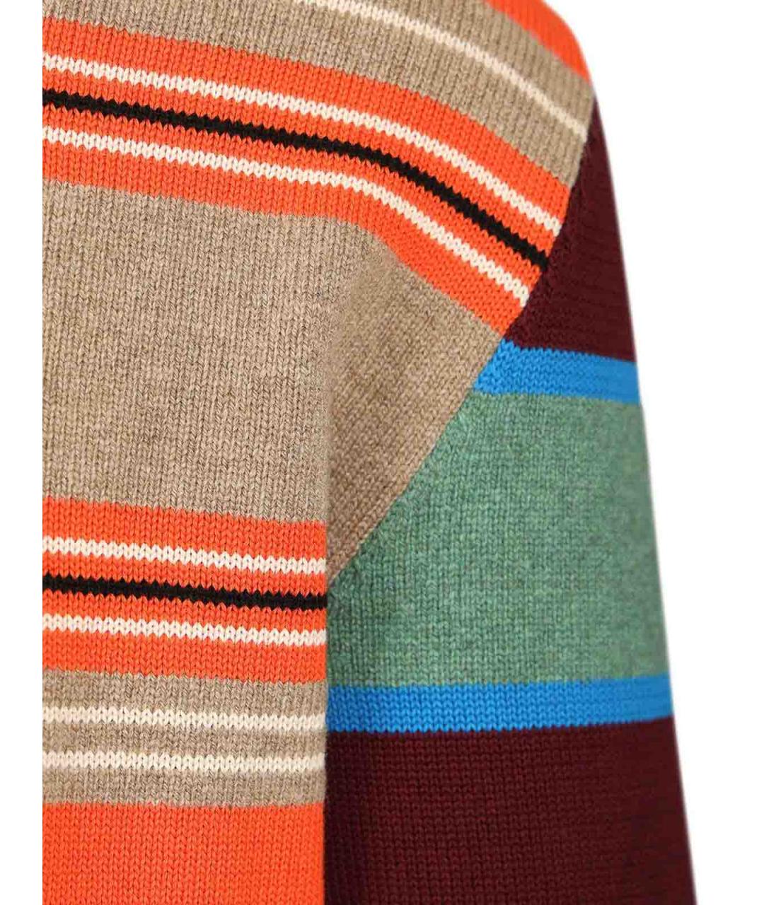 PAUL SMITH Мульти хлопковый джемпер / свитер, фото 4