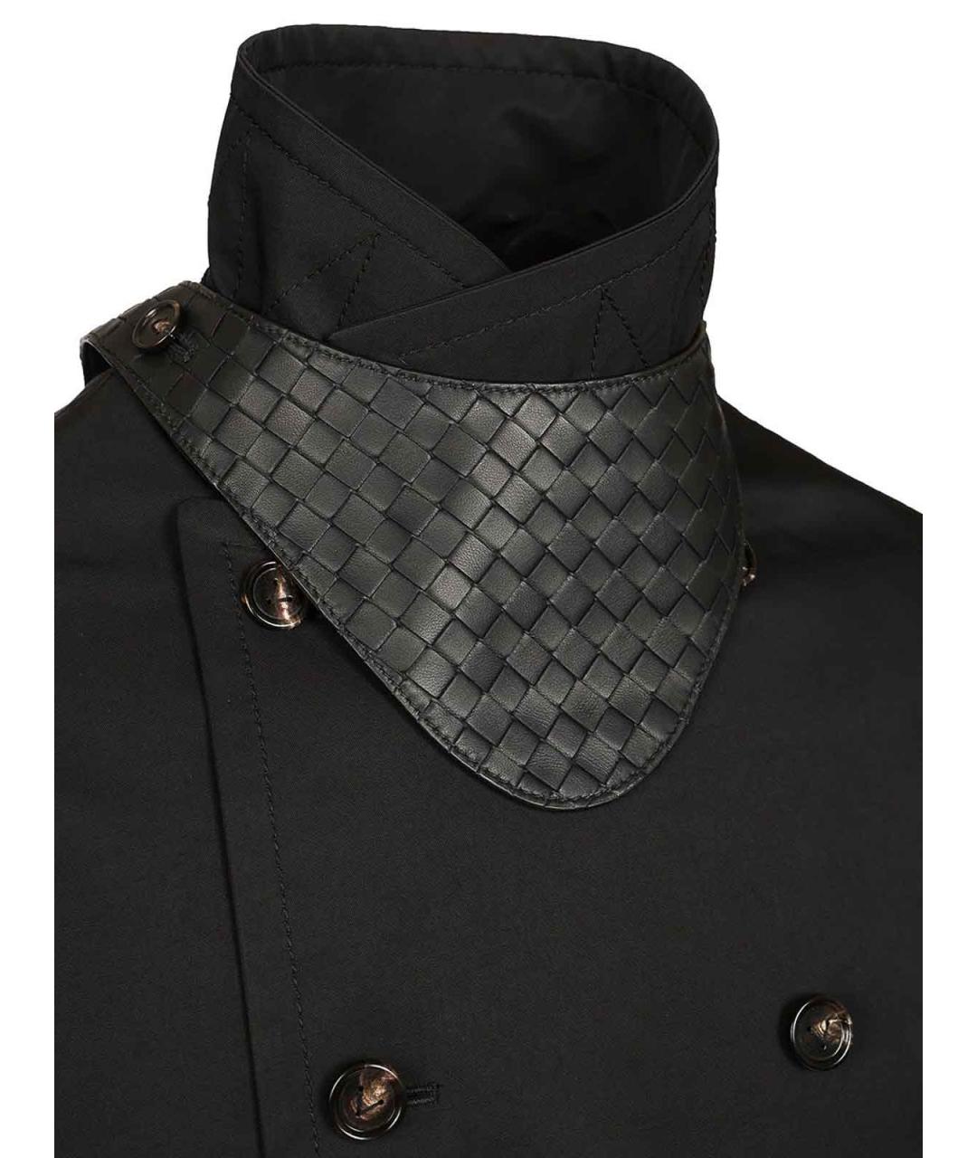 BOTTEGA VENETA Черная хлопковая куртка, фото 5