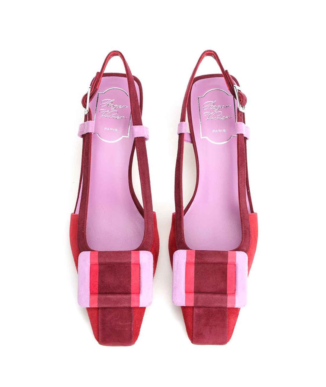 ROGER VIVIER Мульти кожаные туфли, фото 5