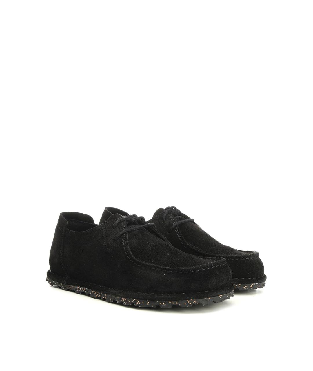 BIRKENSTOCK Черные замшевые ботинки, фото 2