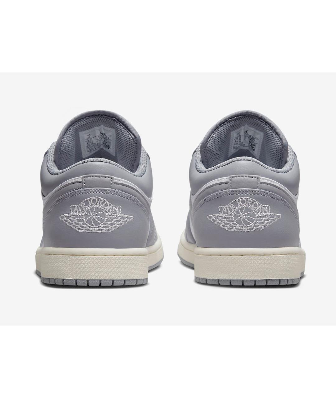 JORDAN Серые кожаные кроссовки, фото 4