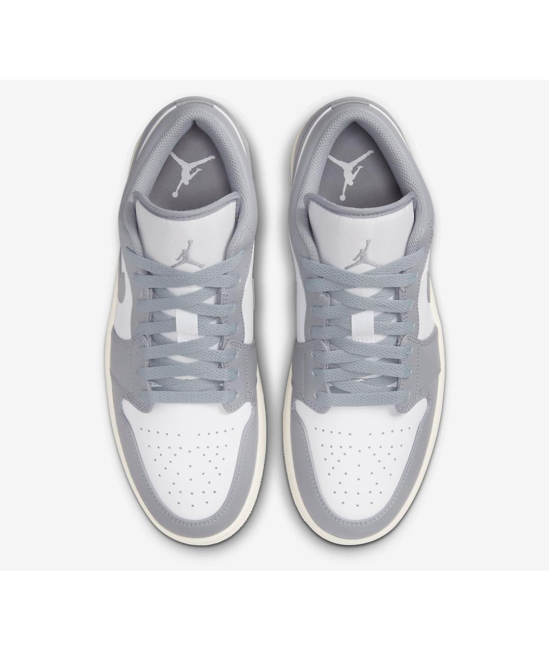 JORDAN Серые кожаные кроссовки, фото 3