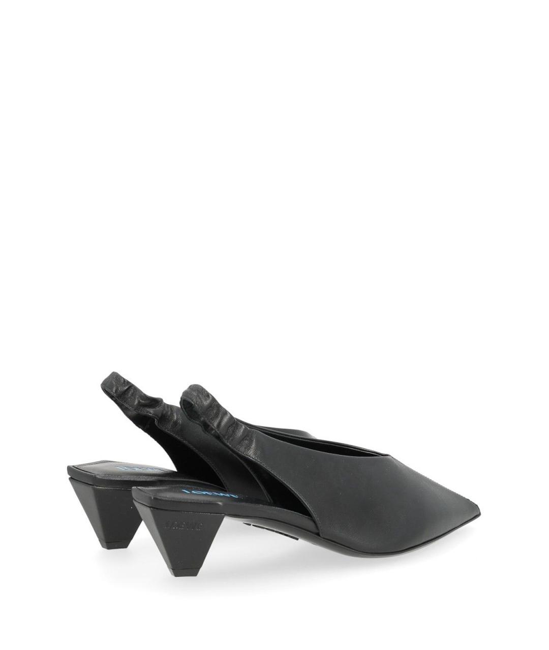 LOEWE Черные кожаные туфли, фото 3