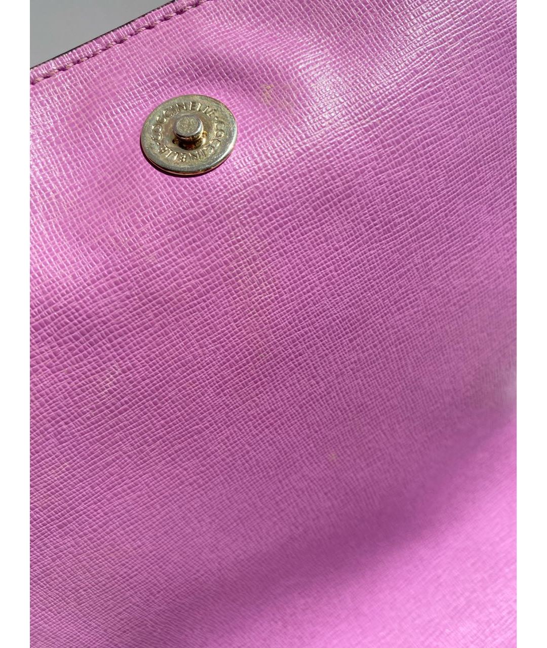 COCCINELLE Фиолетовая кожаная сумка тоут, фото 4