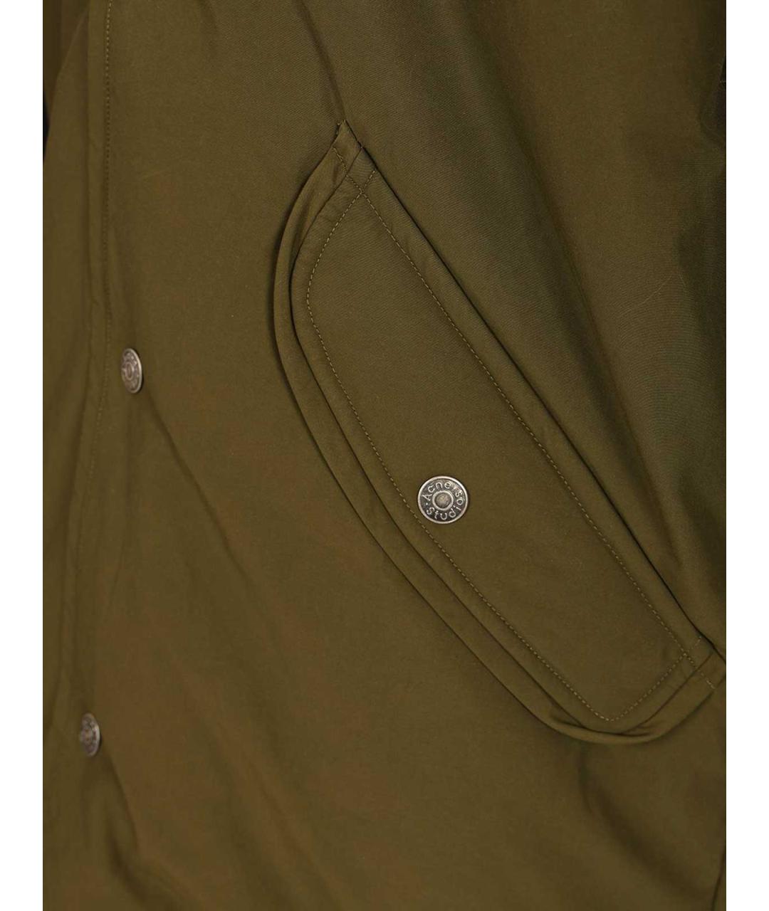 ACNE STUDIOS Зеленый пуховик, фото 6