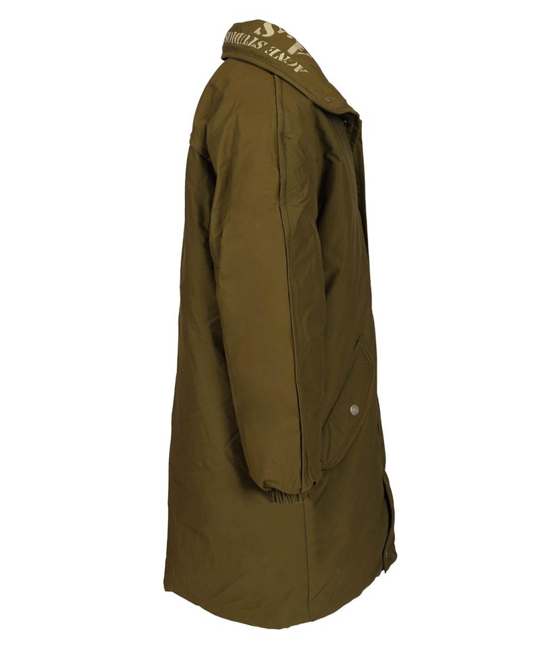 ACNE STUDIOS Зеленый пуховик, фото 3