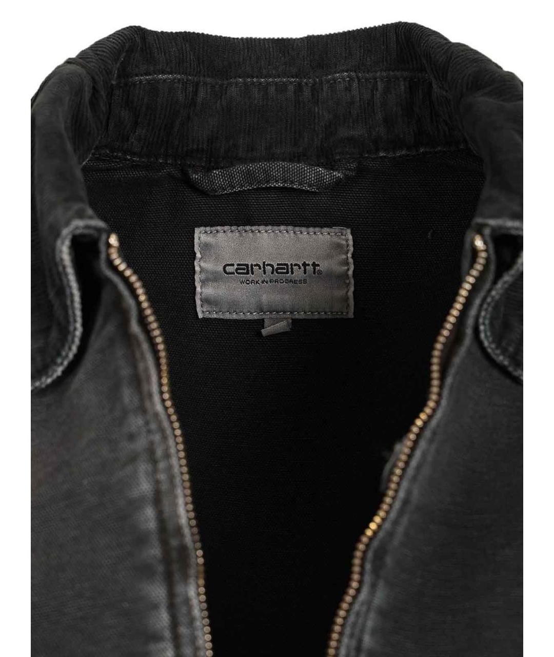 CARHARTT Черная хлопковая куртка, фото 4