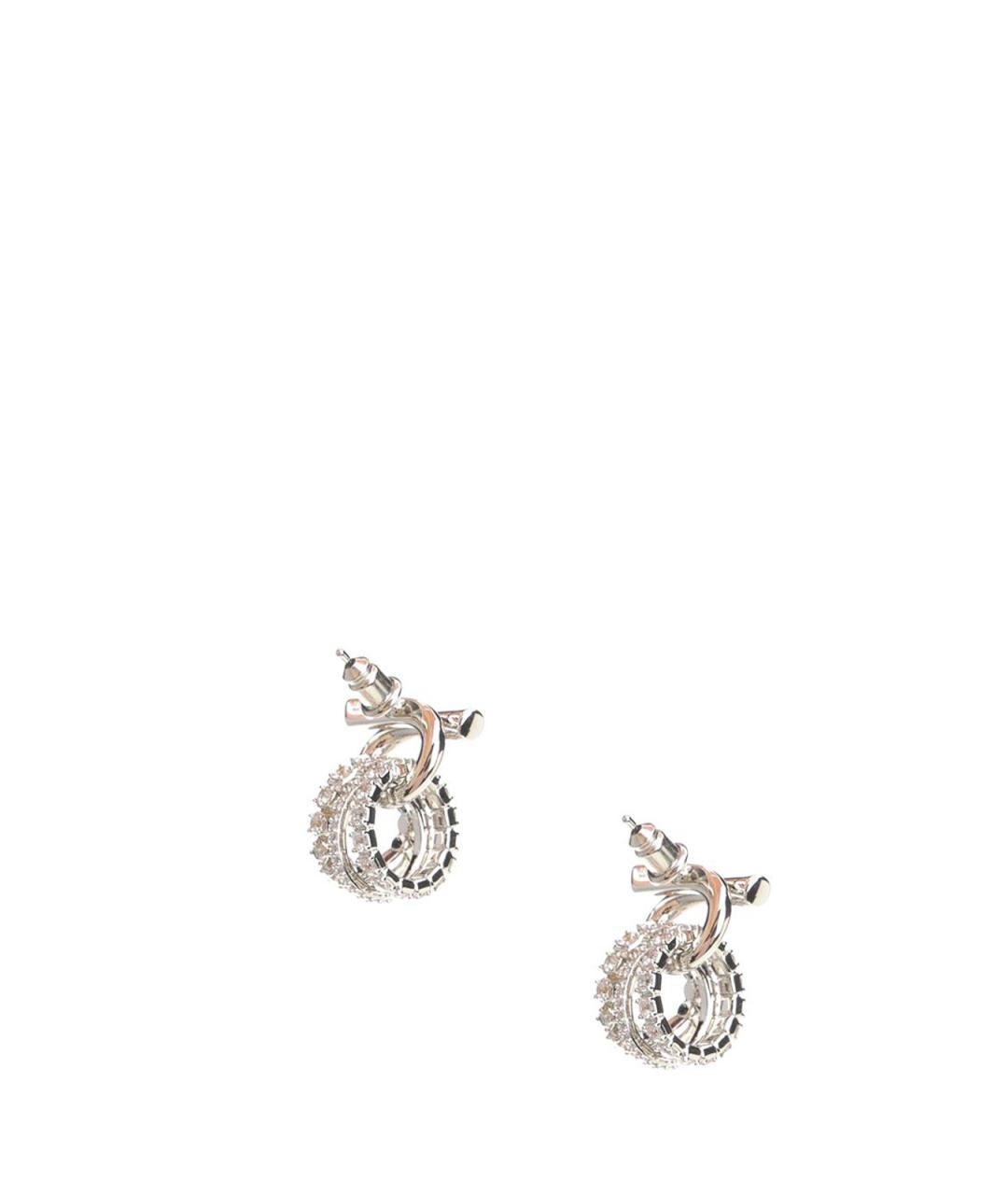 FERRAGAMO Серебряные металлические серьги, фото 3