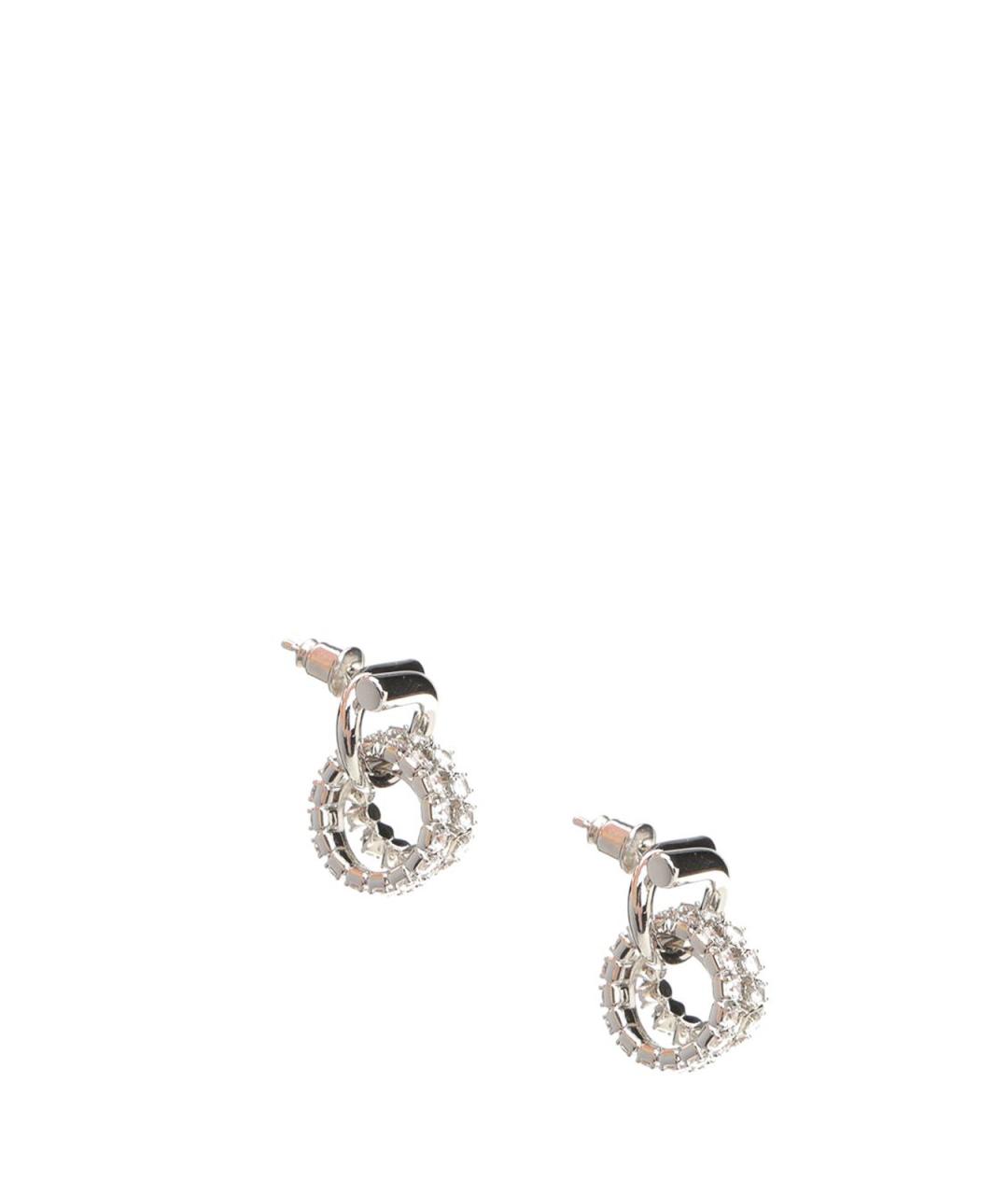 FERRAGAMO Серебряные металлические серьги, фото 2