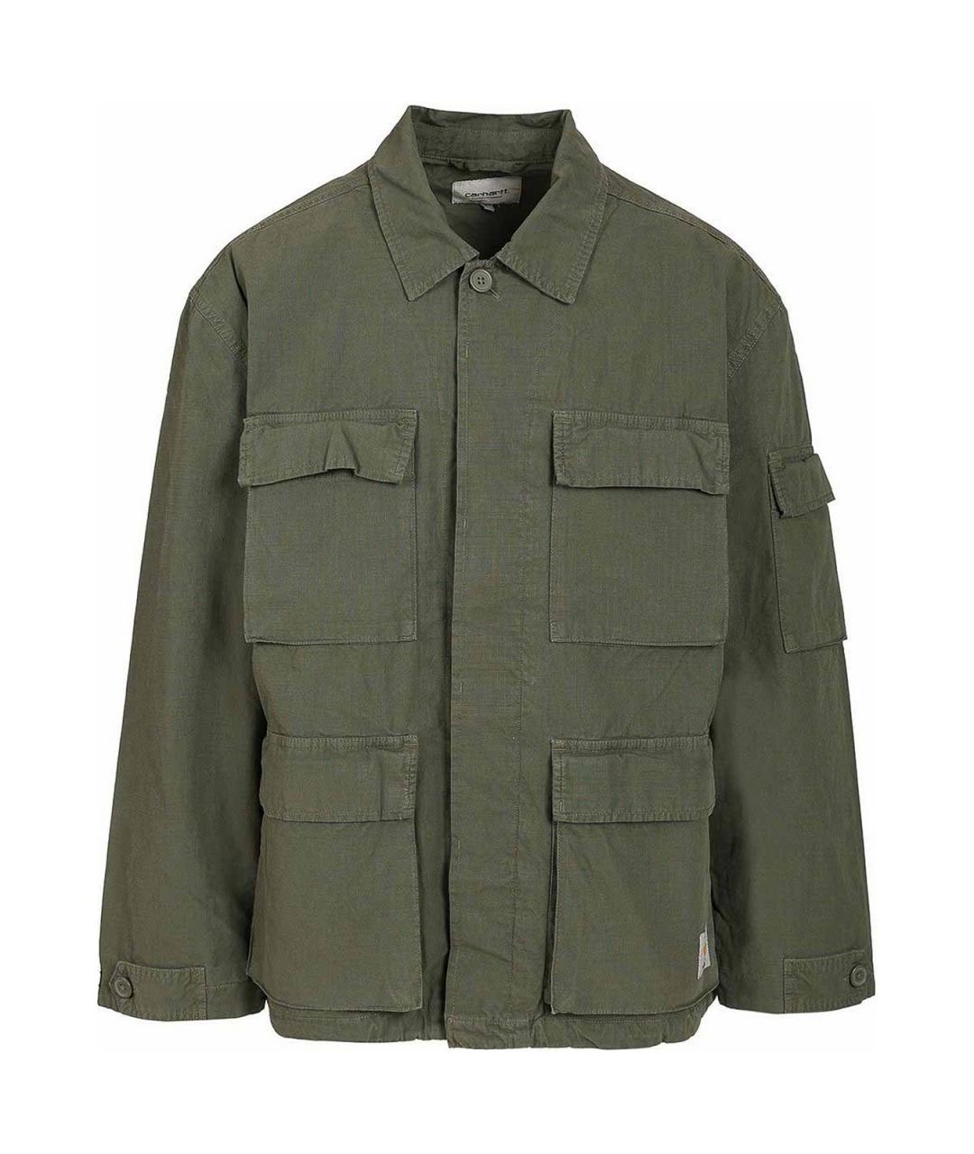 CARHARTT Зеленая хлопковая куртка, фото 1