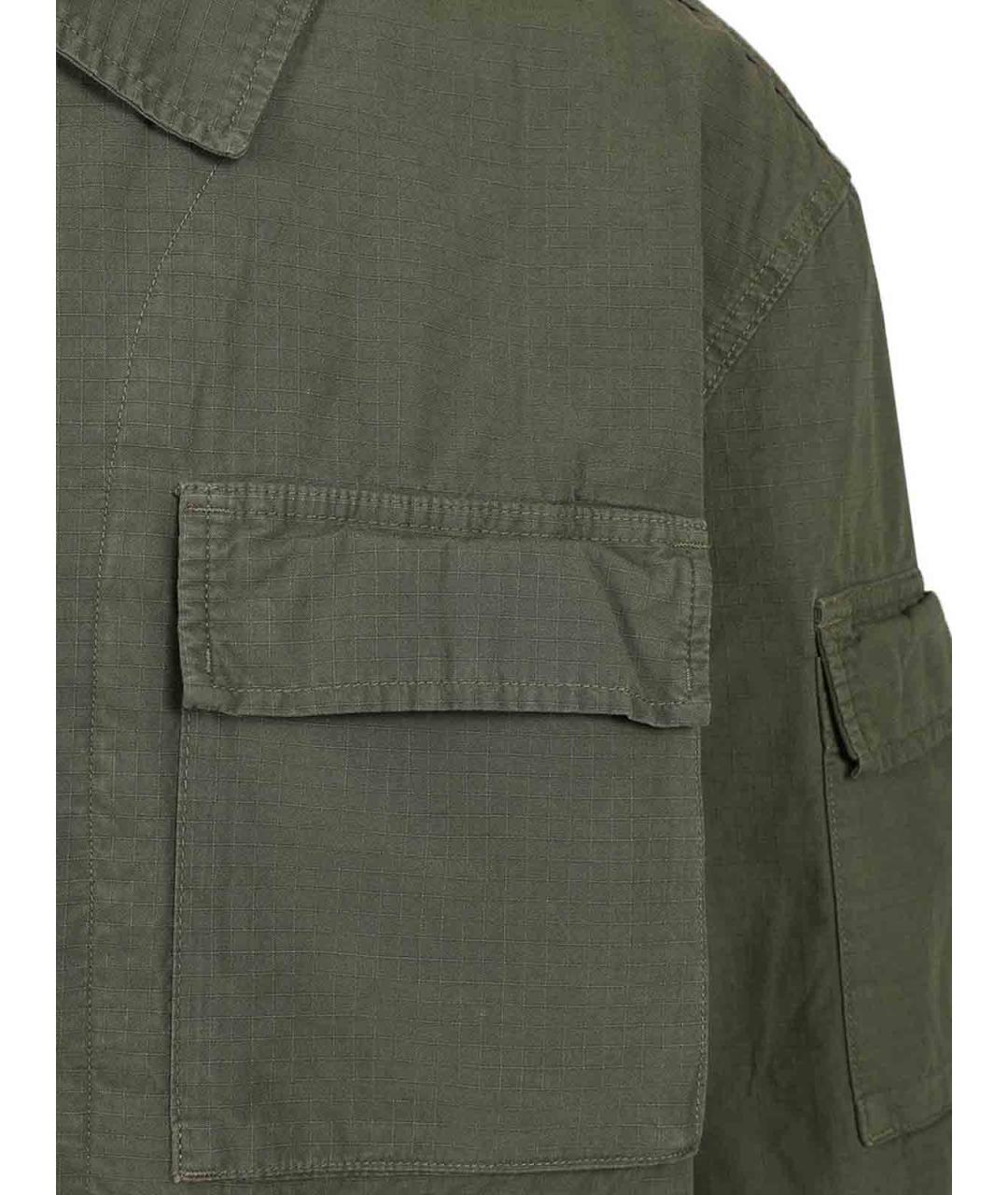 CARHARTT Зеленая хлопковая куртка, фото 7