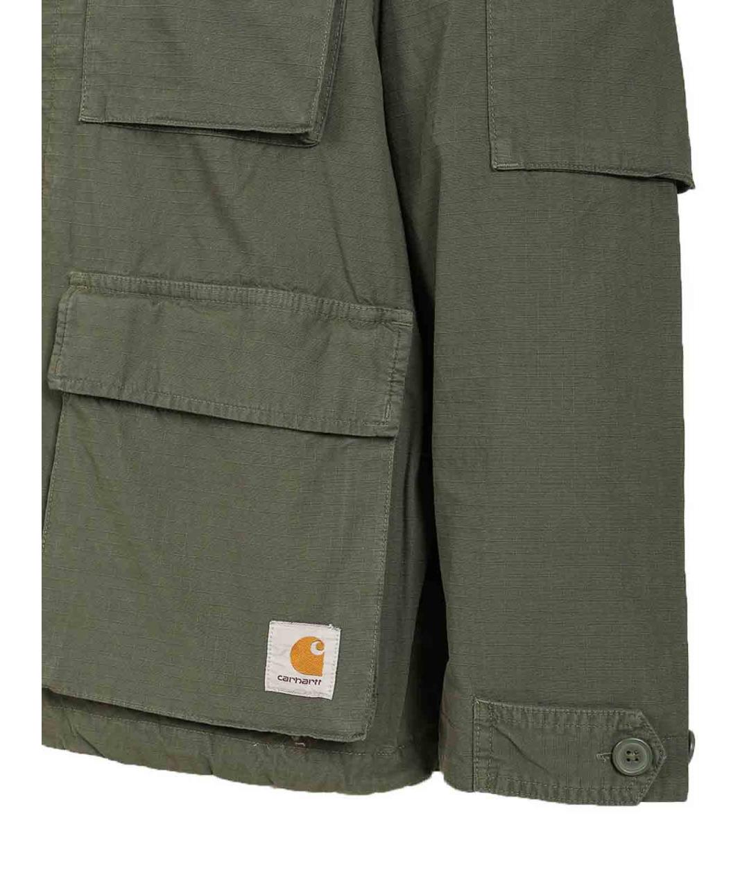 CARHARTT Зеленая хлопковая куртка, фото 6