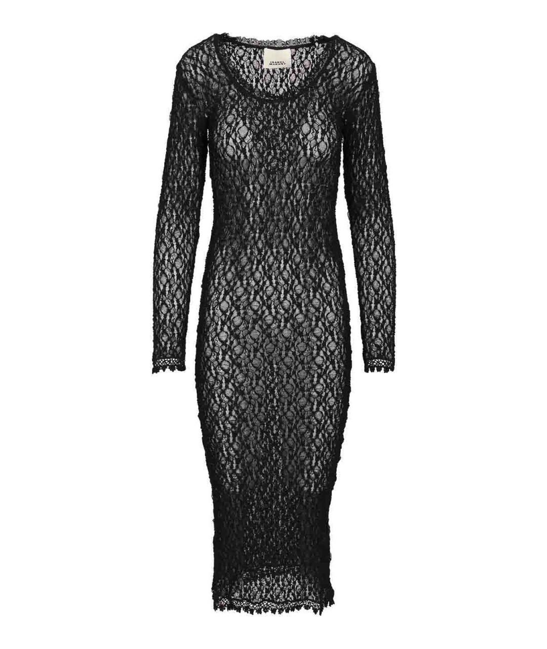 ISABEL MARANT Черное хлопковое платье, фото 1