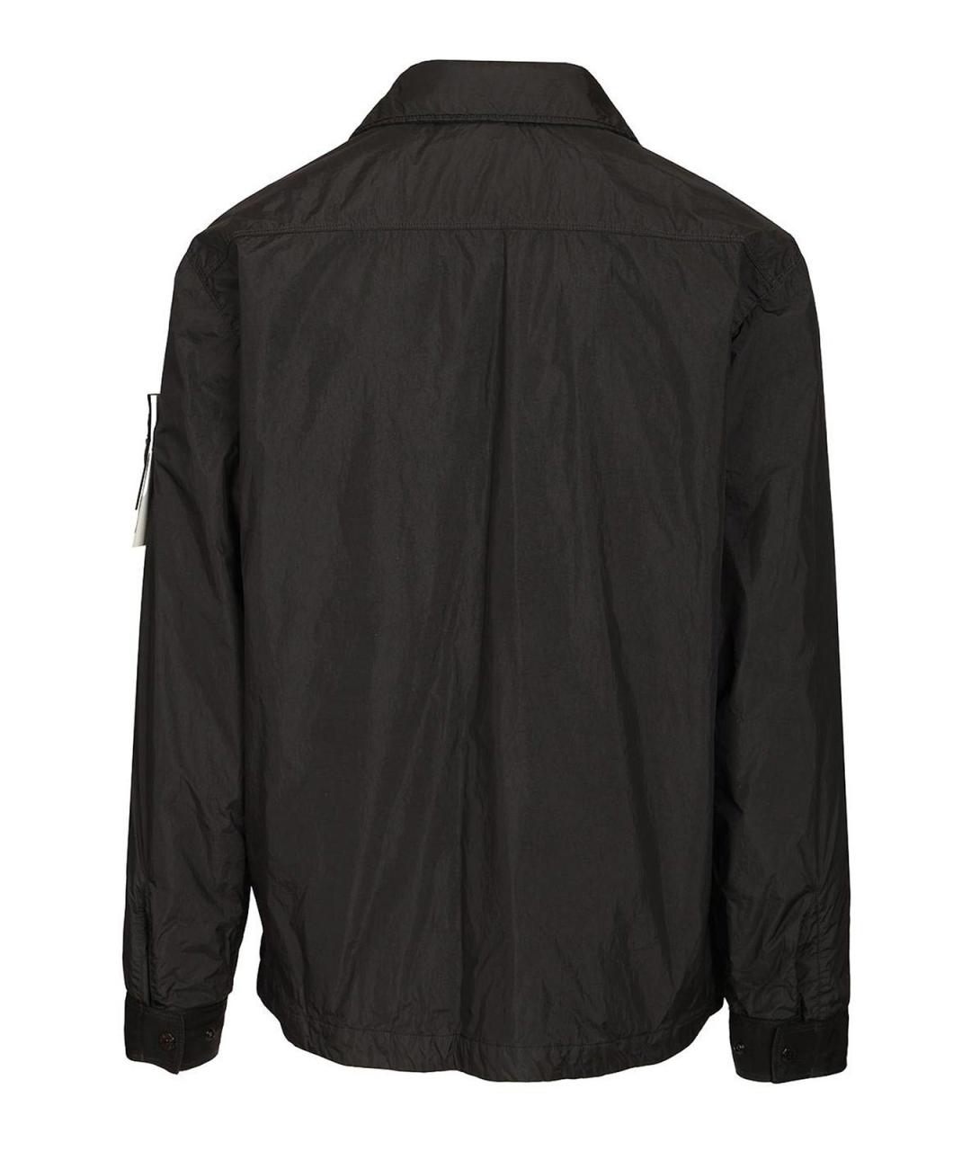 STONE ISLAND Черная куртка, фото 2