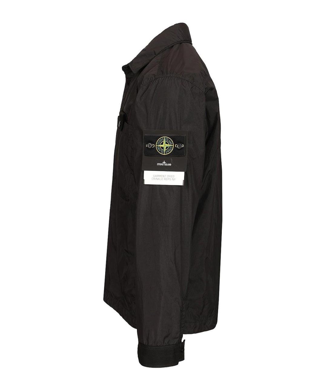 STONE ISLAND Черная куртка, фото 3
