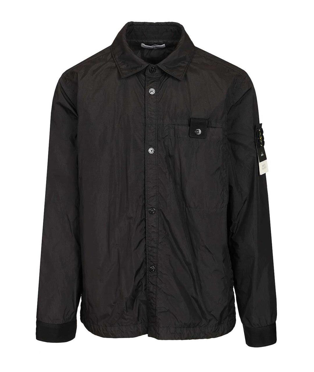 STONE ISLAND Черная куртка, фото 1