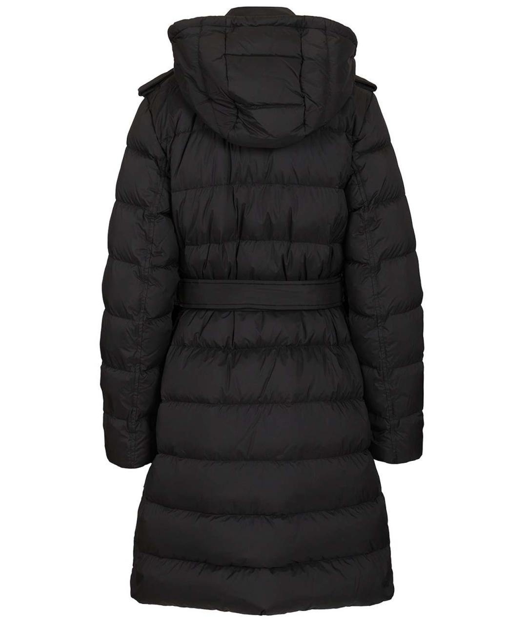 BURBERRY Черный синтетический пуховик, фото 2