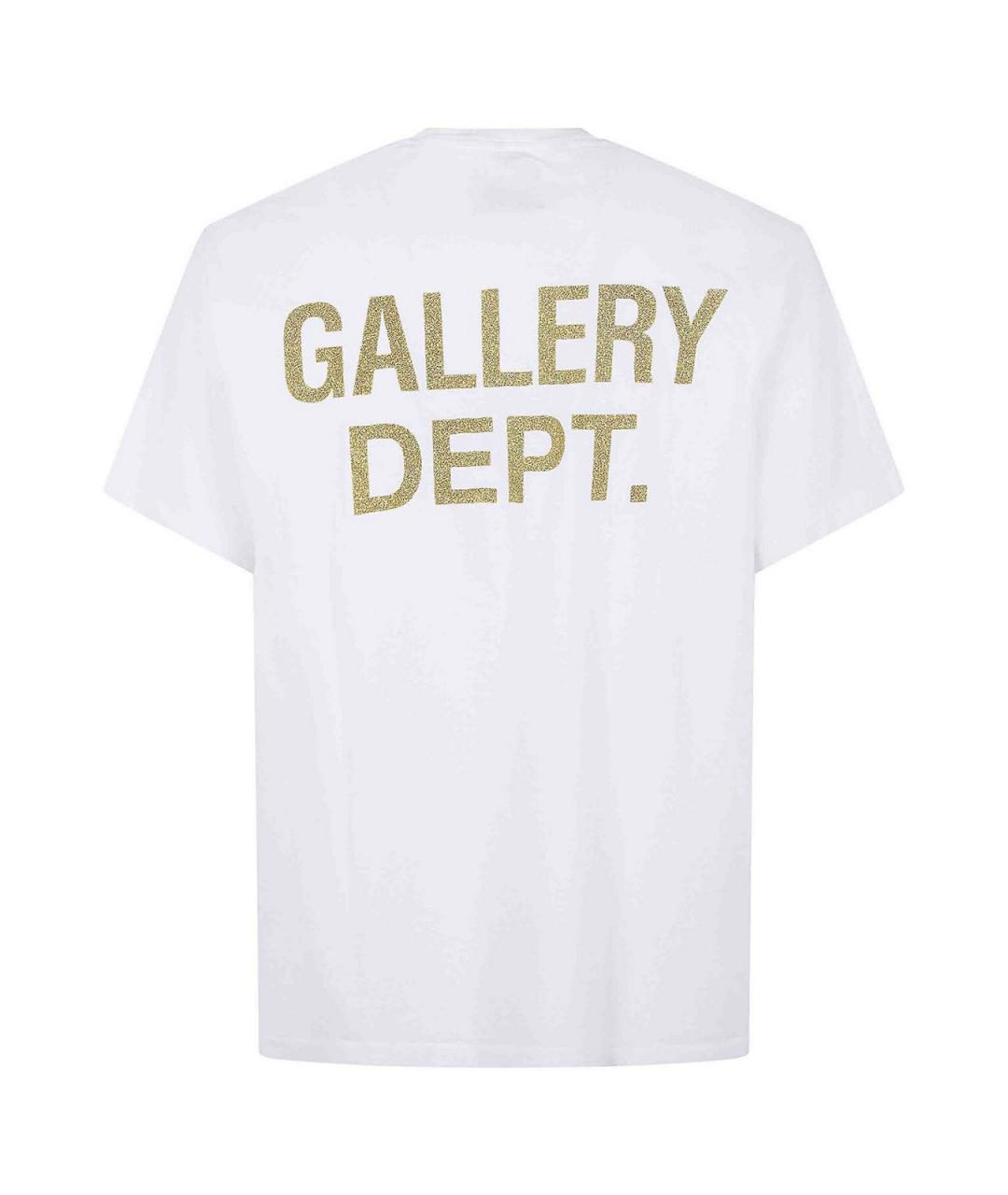 Gallery Dept Белая хлопковая футболка, фото 2