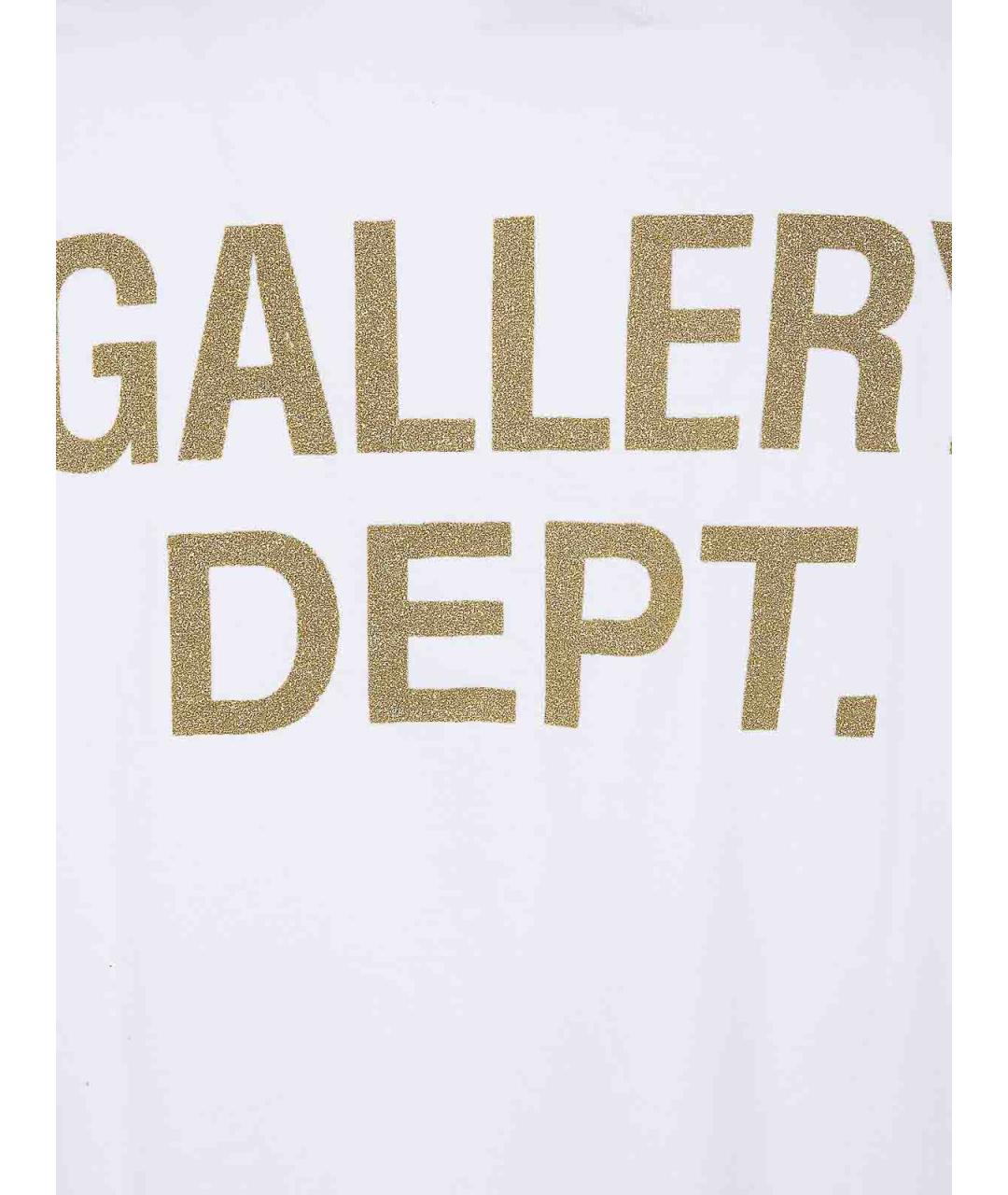 Gallery Dept Белая хлопковая футболка, фото 3