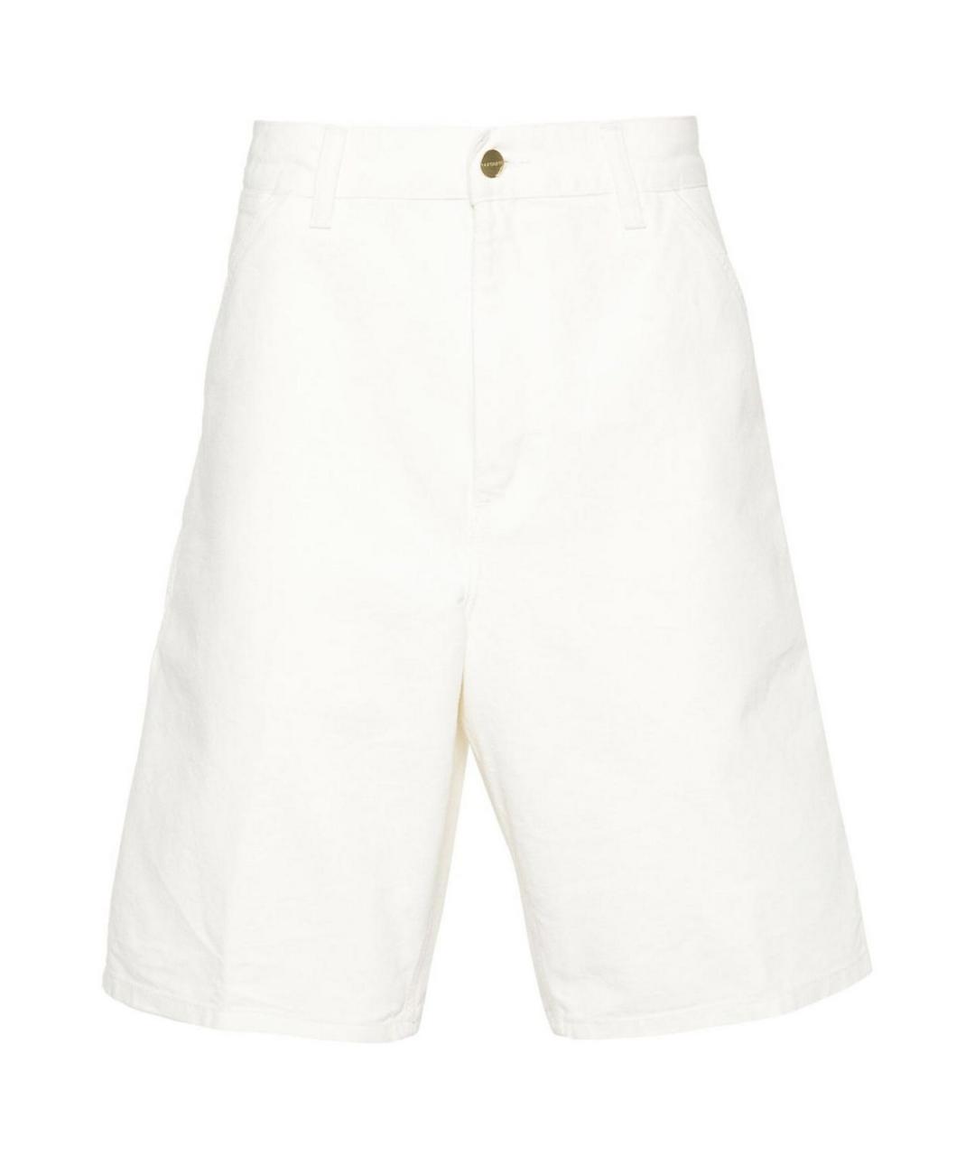 CARHARTT Белые хлопковые шорты, фото 1