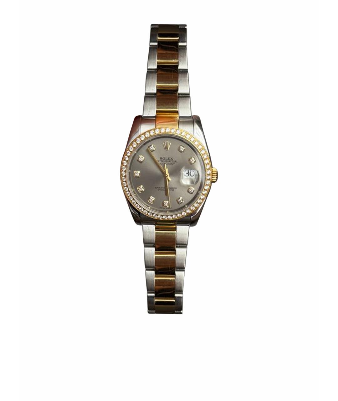 ROLEX Желтые часы из желтого золота, фото 1