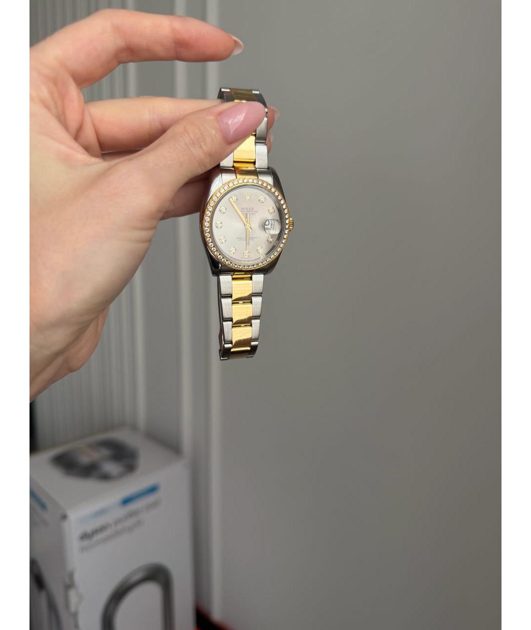 ROLEX Желтые часы из желтого золота, фото 8