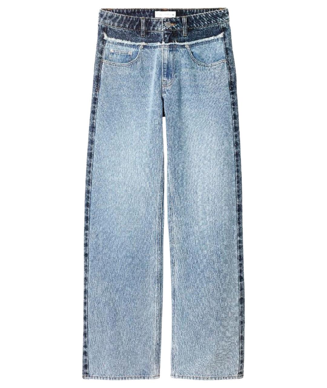 STELLA MCCARTNEY Голубые хлопковые прямые джинсы, фото 1