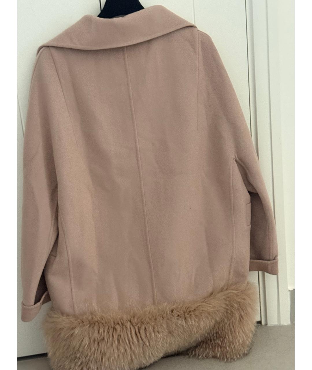 ERMANNO SCERVINO Бежевое пальто, фото 2