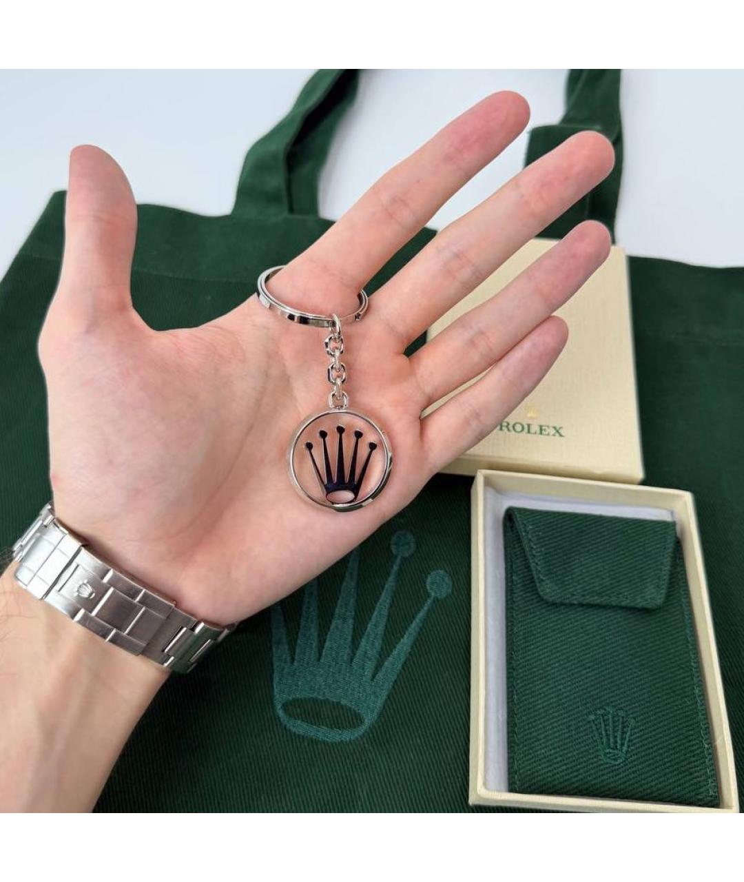 ROLEX Серебряный брелок, фото 6