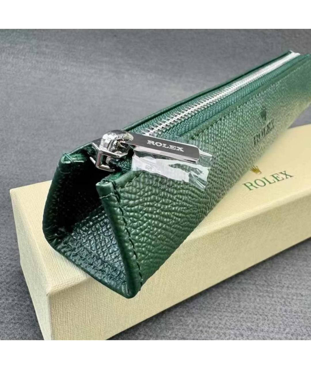 ROLEX Зеленая косметичка, фото 8