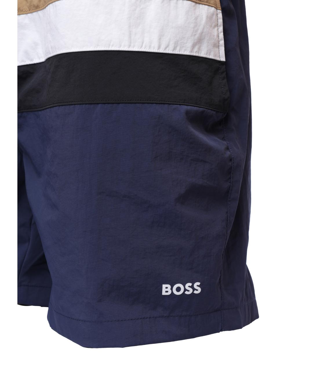 HUGO BOSS Темно-синие шорты, фото 3